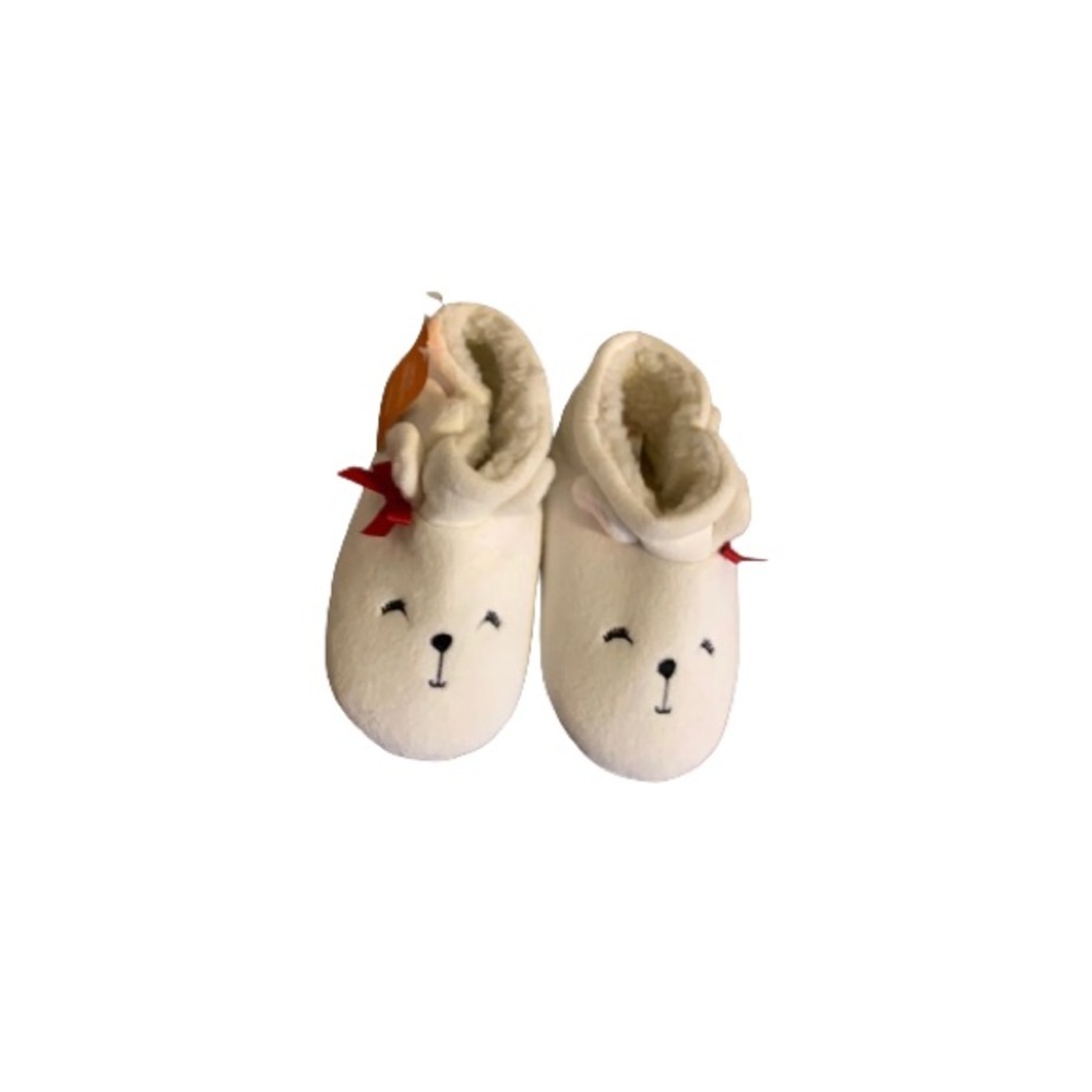 🆕 Gymboree Bear Slippers - Girl’s Size 11/12
